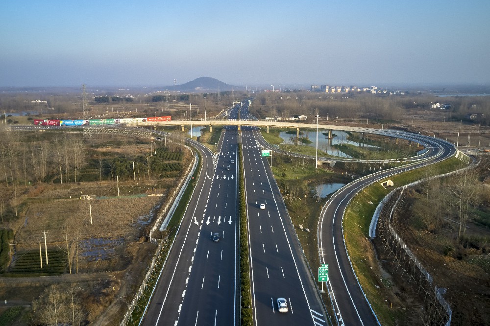 枣林湾沪陕高速公路